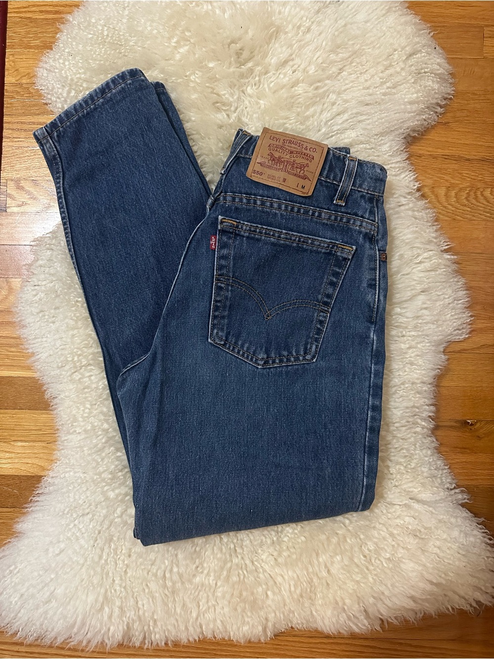 Vintage Levi's Dark Blue Straight Fit Jeans